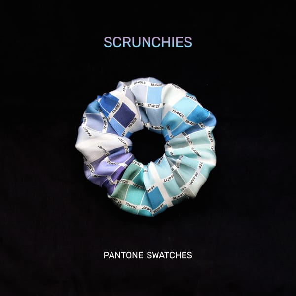 Pantone Scrunchies