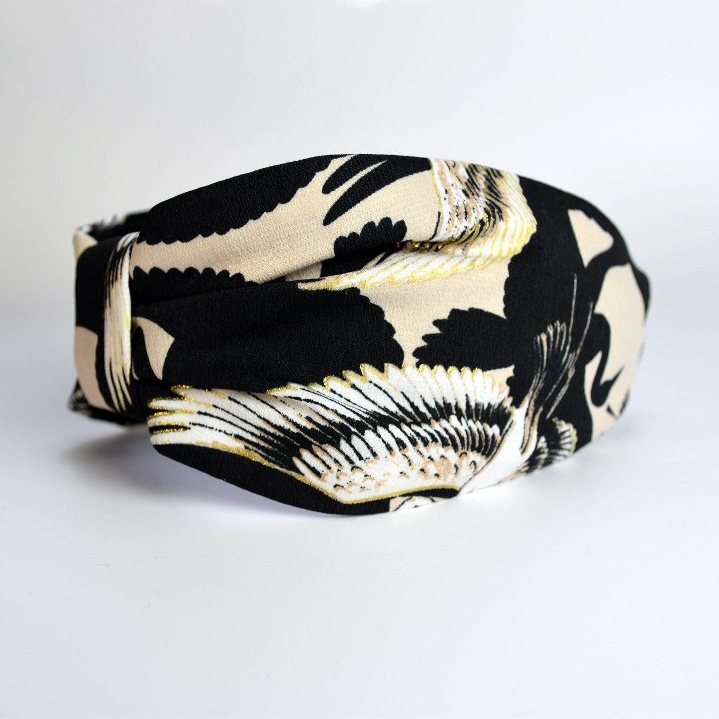 Crane Print Headband - Headbands