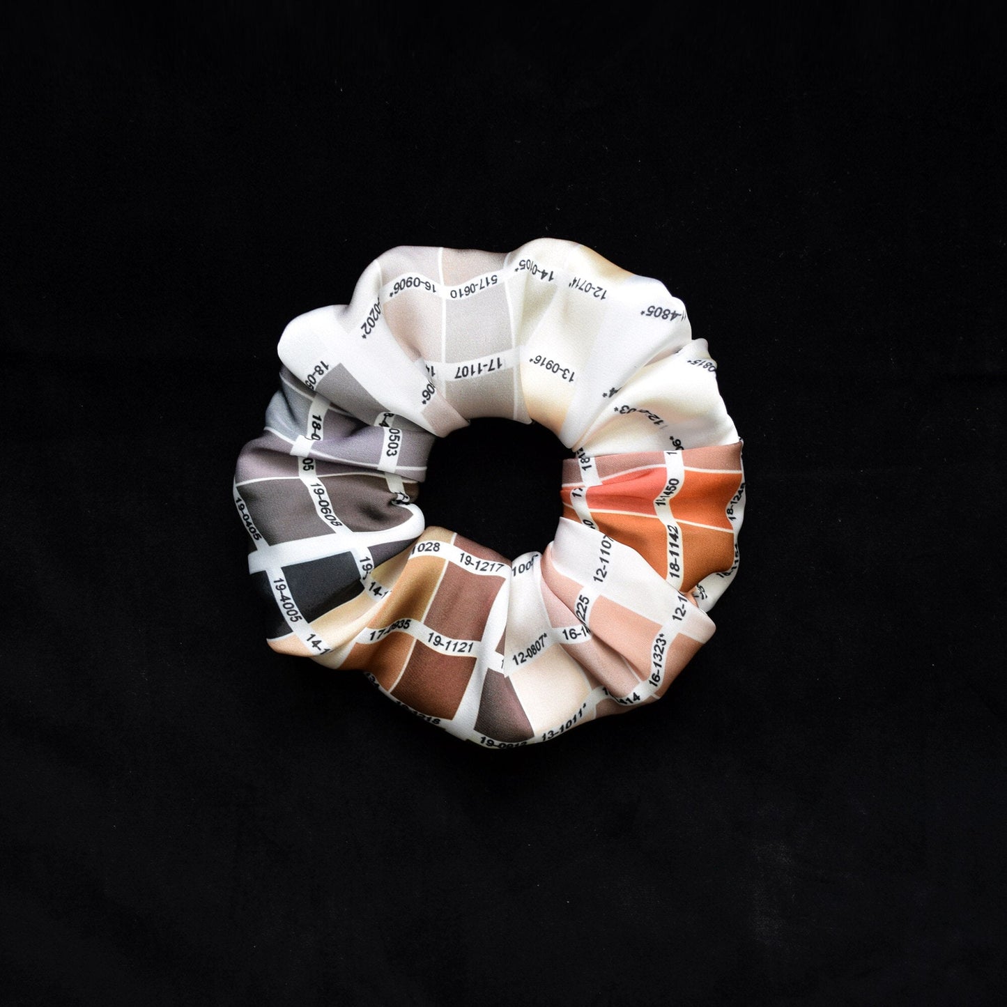 Pantone Metallic - Colour Swatch Satin Scrunchie