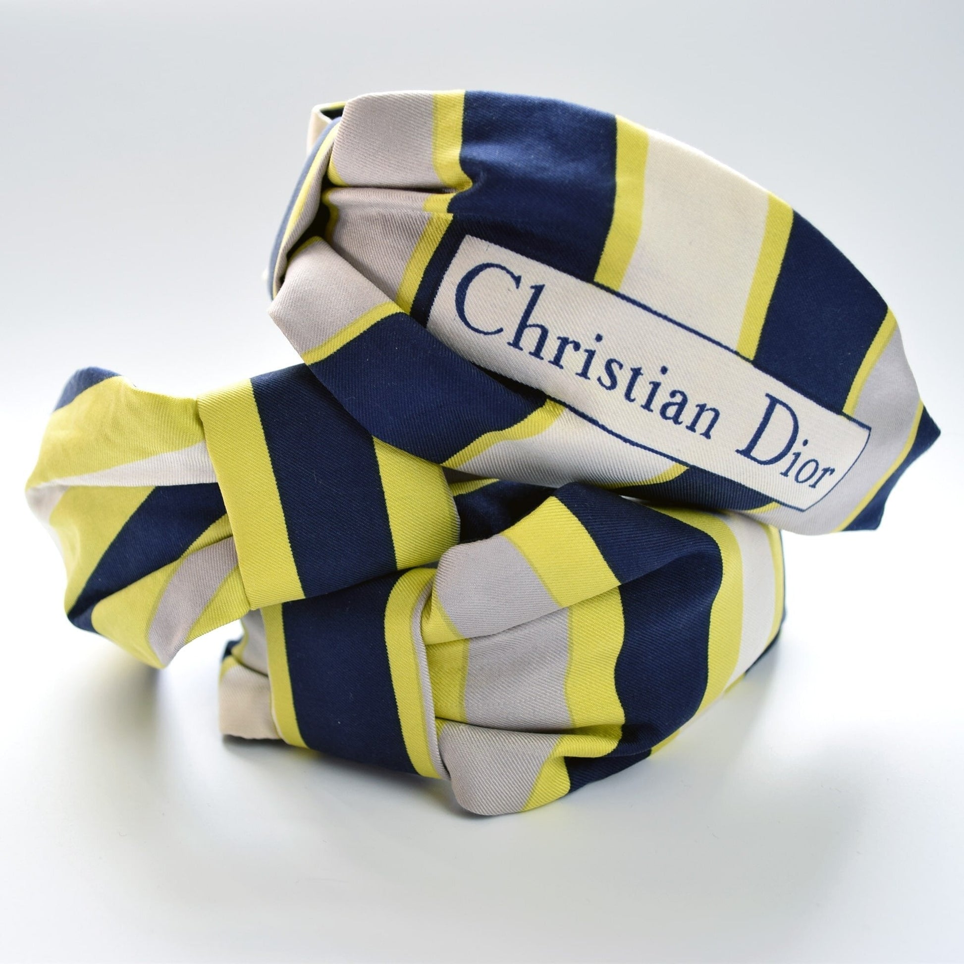 Reworked Silk Christian Dior Headband - Headbands Protean 