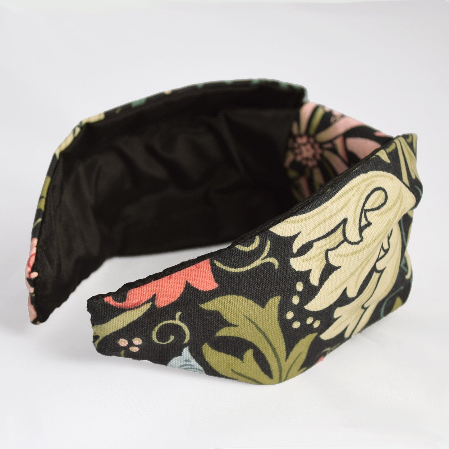 William Morris Compton Cotton Floral Print Headband