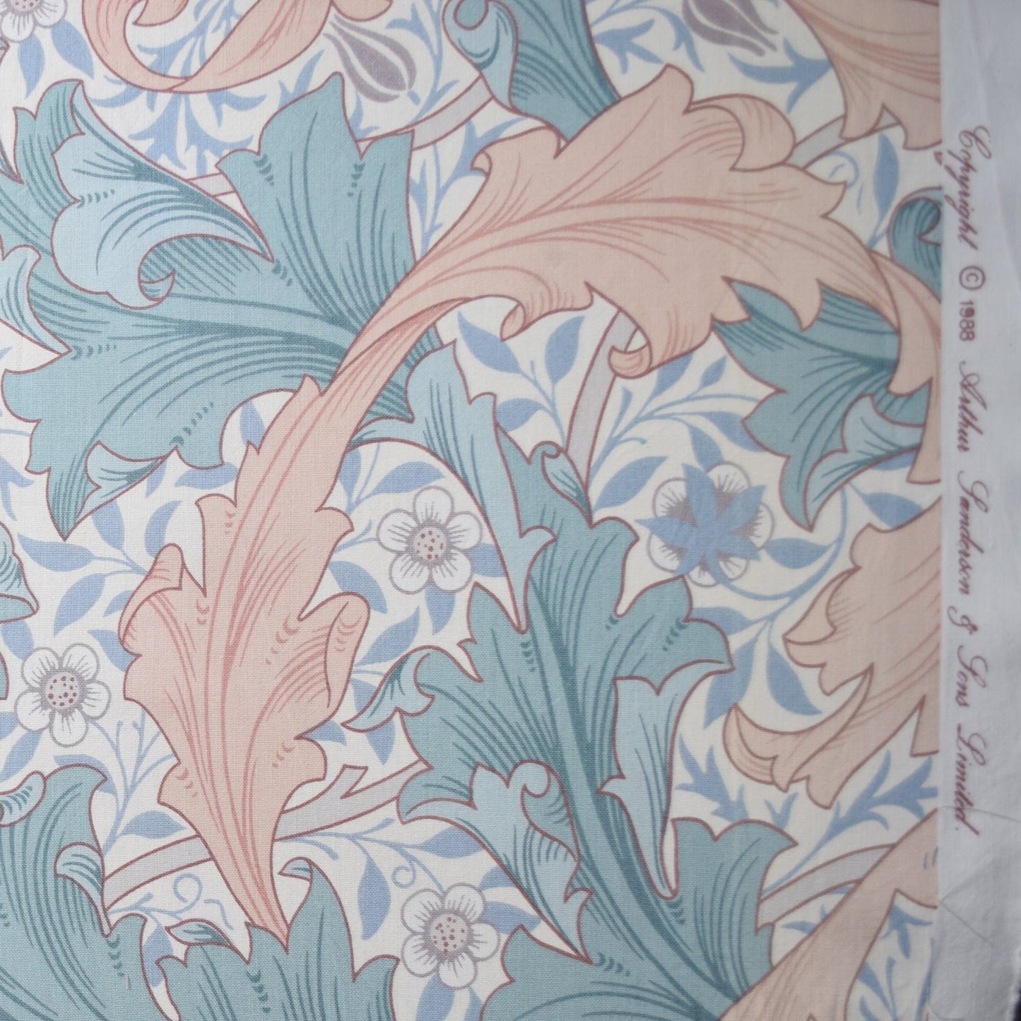 William Morris Floral Print Cotton Headband - Granville